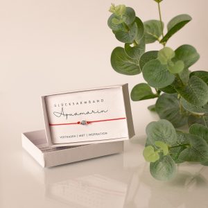 GLÜCKSARMBAND AQUAMARIN